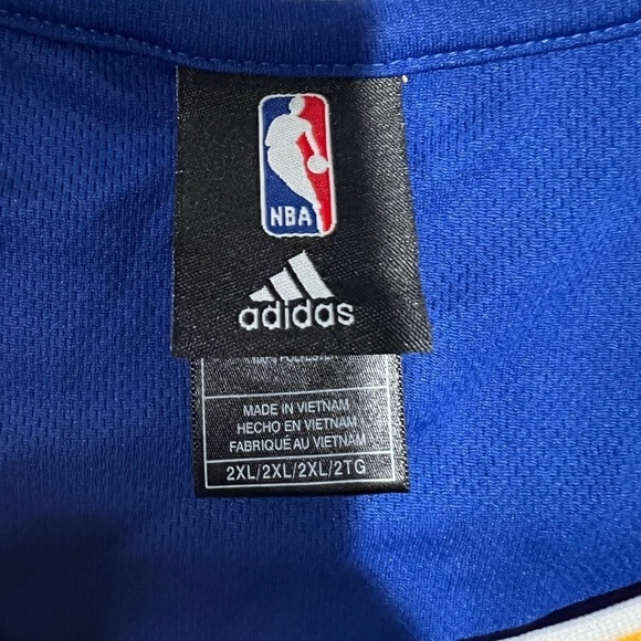 Adidas Gold State Warriors Kevin Durant 35 NBA4her Basketball Jersey Women XXL - Picture 6 of 7